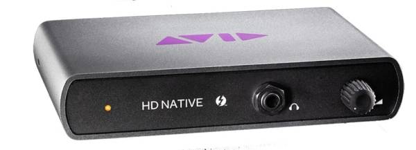 AVID HD Native Thunderbolt interface