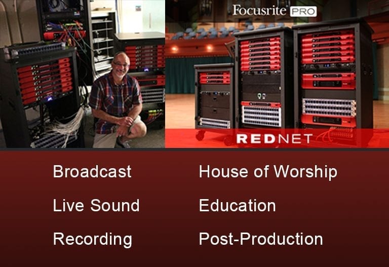 Focusrite RedNet Audio-Over-IP