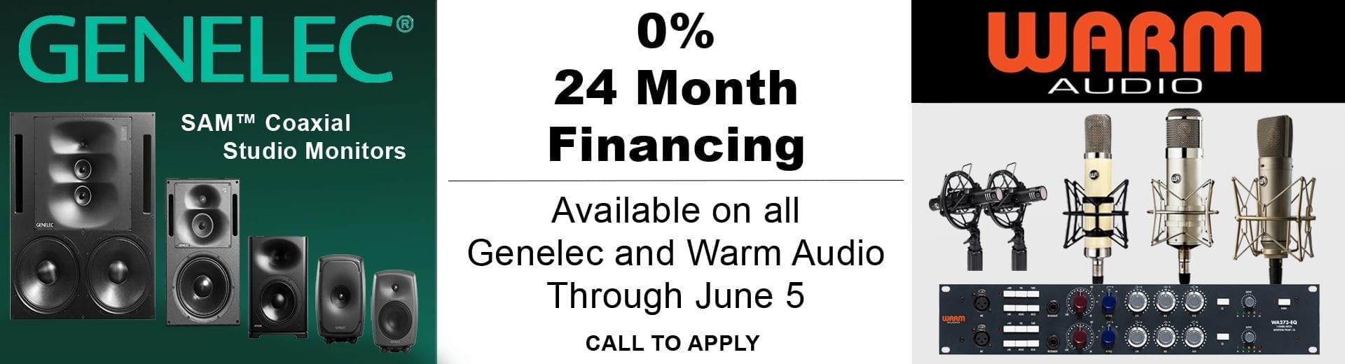 0% Interest / 24 Month Financing